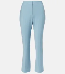 Pantalones slim Arte de mezcla de lana Pantalones slim Arte de mezcla de lana