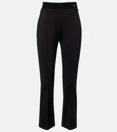 Pantalones slim cropped de jersey Pantalones slim cropped de jersey
