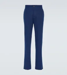 Pantalones slim de algodón Pantalones slim de algodón
