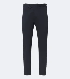 Pantalones slim de algodón
