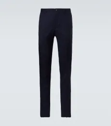 Pantalones slim de lana Pantalones slim de lana