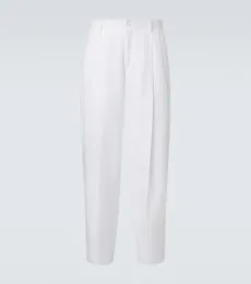 Pantalones tapered de lino Pantalones tapered de lino