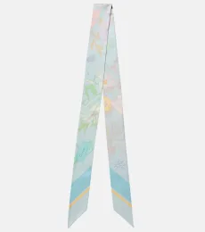 Pañuelo Gucci Flora de sarga de seda Pañuelo Gucci Flora de sarga de seda