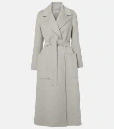 Paolore virgin wool wrap coat