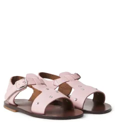 PÃPÃ Embellished leather sandals PÃPÃ Embellished leather sandals