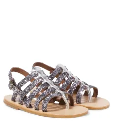 PÃPÃ Glitter gladiator sandals PÃPÃ Glitter gladiator sandals