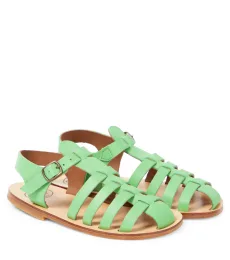 PÃPÃ Leather fisherman sandals