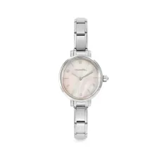 Paris Pink Mother of Pearl Oval Watch