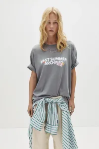 Past Summer Archives T-Shirt - Grey Past Summer Archives T-Shirt - Grey