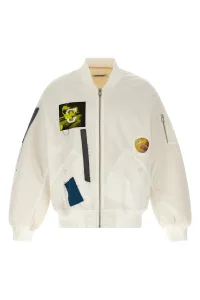 Patch Bomber Jacket Size