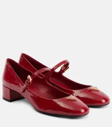 Patent leather Mary Jane pumps Patent leather Mary Jane pumps