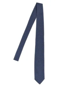 Patterned tie Blue Size U