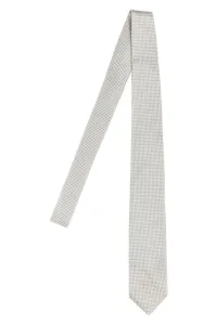 Patterned tie Silver Size U