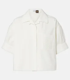 Paula's Ibiza Anagram denim shirt Paula's Ibiza Anagram denim shirt
