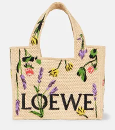 Paula's Ibiza Loewe Font Small tote bag Paula's Ibiza Loewe Font Small tote bag