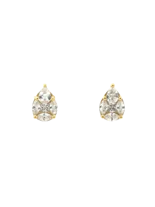 Pear Studs Earrings Pear Studs Earrings