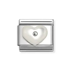 Pearlescent Heart Charm Pearlescent Heart Charm