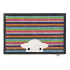 Peep Stripe Herdy Washable Doormat