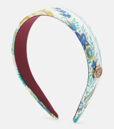 Pegaso floral silk headband