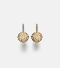 Pendientes Sphere de oro amarillo de 18 ct con diamantes Pendientes Sphere de oro amarillo de 18 ct con diamantes