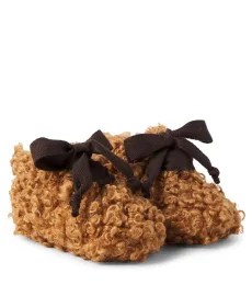 PèPè Bebé - botines de borrego con lazo