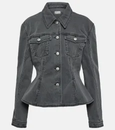 Peplum denim jacket Peplum denim jacket