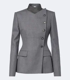 Peplum wool blazer Peplum wool blazer