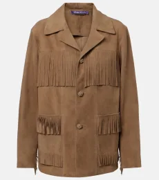 Perce fringed suede jacket Perce fringed suede jacket