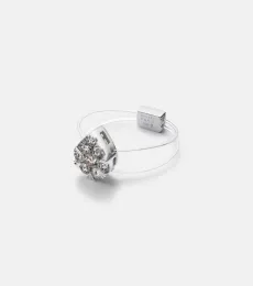 PersÃe Floating 18kt white gold ring with diamonds PersÃe Floating 18kt white gold ring with diamonds