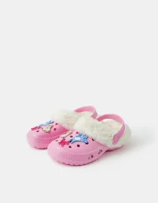 Pet Club Slipper Clogs Pink, Size 10