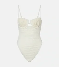 Petal crochet swimsuit