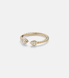 Petite Modern Renaissance 18kt gold ring with diamonds Petite Modern Renaissance 18kt gold ring with diamonds