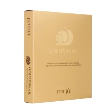 PETITFEE - Hydrogel Mask Pack Gold Snail - 5pcs PETITFEE - Hydrogel Mask Pack Gold Snail - 5pcs