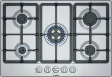 PGQ7B5B90 Series 75cm Gas Hob Brushed steel PGQ7B5B90 Series 75cm Gas Hob Brushed steel