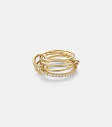 Pisces Pavà 18kt gold ring with diamonds Pisces Pavà 18kt gold ring with diamonds
