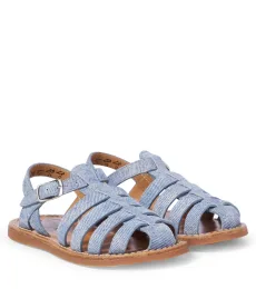 Plage-Stitch Dad leather sandals Plage-Stitch Dad leather sandals