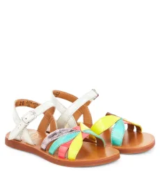 Plagette Oto leather sandals Plagette Oto leather sandals