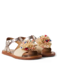 Plagette Pom Pom sandals Plagette Pom Pom sandals
