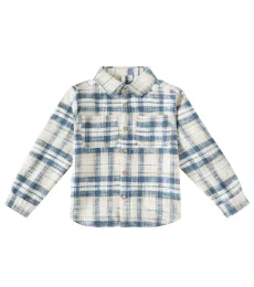 Plaid cotton shirt