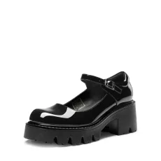 Platform Round Toe Ankle Strap Pumps Platform Round Toe Ankle Strap Pumps