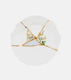 Plato de postre Kintsugi por Marcantonio Raimondi Malerba