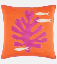 Playa Coral linen cushion Playa Coral linen cushion