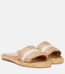 Playa raffia slides Playa raffia slides