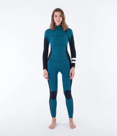 Plus 3/2mm fullsuit - women|black/skyblue|12 Plus 3/2mm fullsuit - women|black/skyblue|12