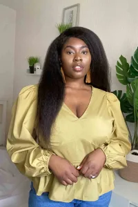 Plus Size Peplum Top 24