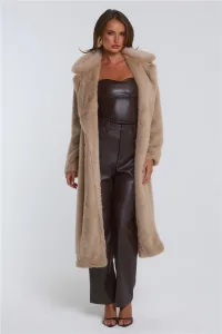 Plushé Faux Fur Coat Latte Plushé Faux Fur Coat Latte