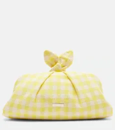 Pochette Bow Tie à carreaux vichy Pochette Bow Tie à carreaux vichy