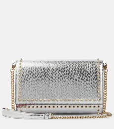 Pochette Paloma en cuir embossé Pochette Paloma en cuir embossé