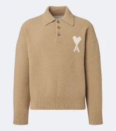 Polo Ami de Coeur en alpaga et laine Polo Ami de Coeur en alpaga et laine
