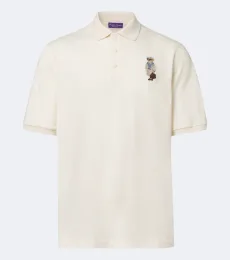 Polo Bear cotton and cashmere piqué Polo Shirt